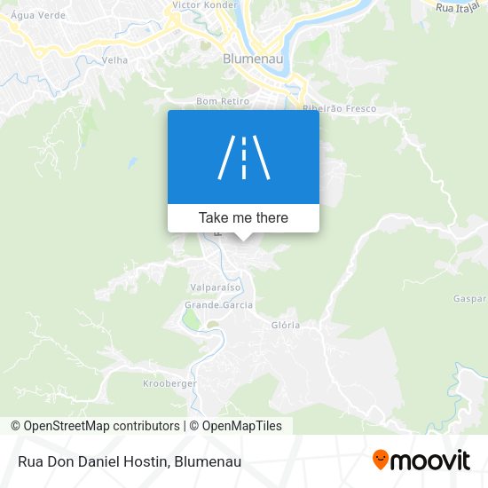Rua Don Daniel Hostin map