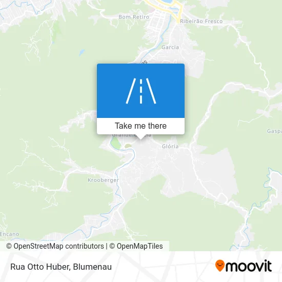 Rua Otto Huber map