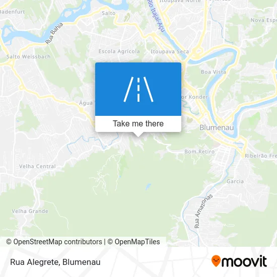 Rua Alegrete map