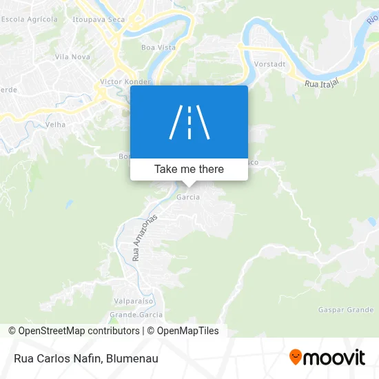 Rua Carlos Nafin map