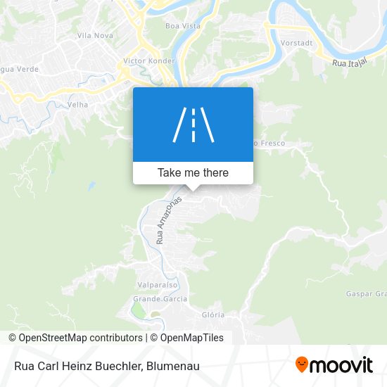 Rua Carl Heinz Buechler map