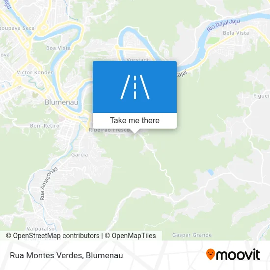 Rua Montes Verdes map