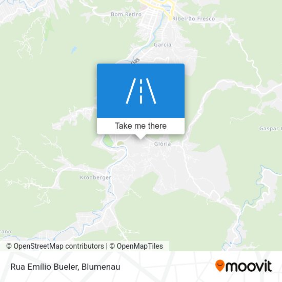 Rua Emílio Bueler map