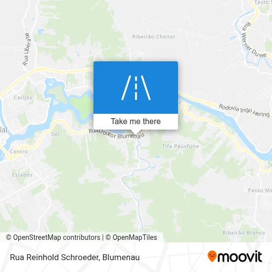 Rua Reinhold Schroeder map