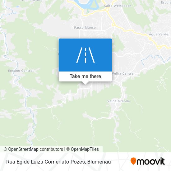 Rua Egide Luiza Comerlato Pozes map