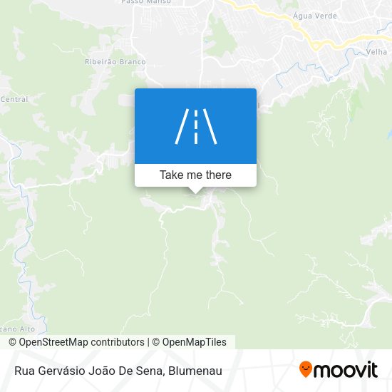 Rua Gervásio João De Sena map