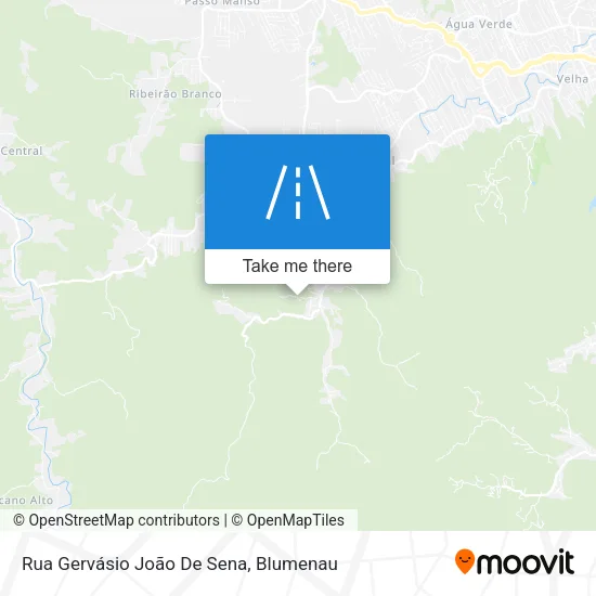 Rua Gervásio João De Sena map
