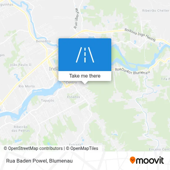 Rua Baden Powel map
