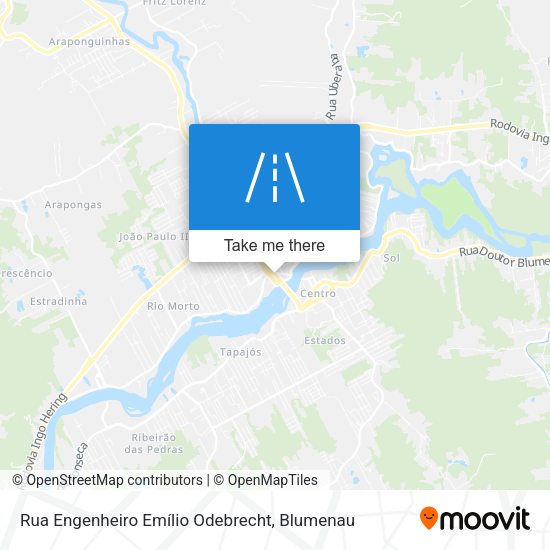 Rua Engenheiro Emílio Odebrecht map