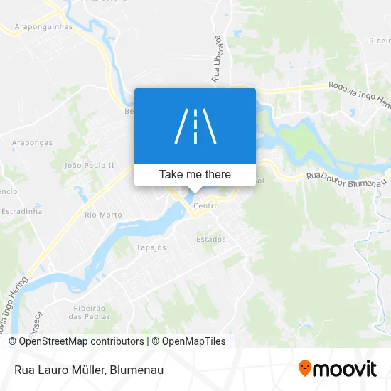 Rua Lauro Müller map