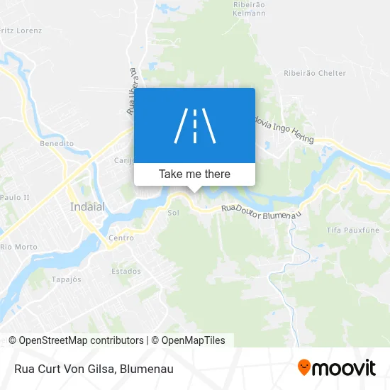 Rua Curt Von Gilsa map