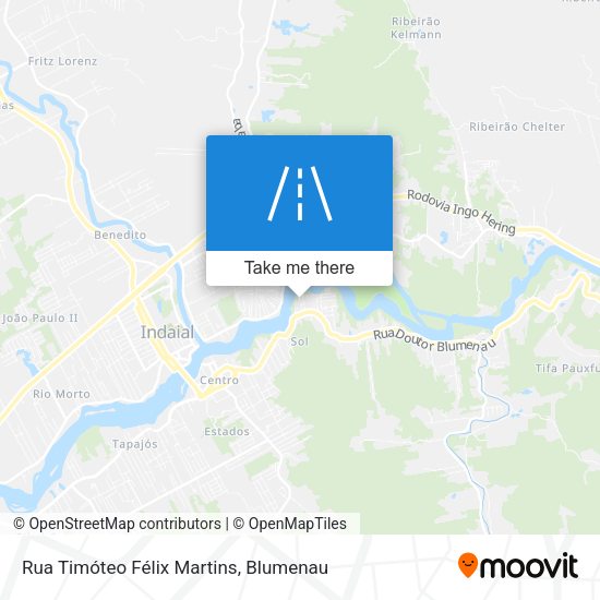 Rua Timóteo Félix Martins map