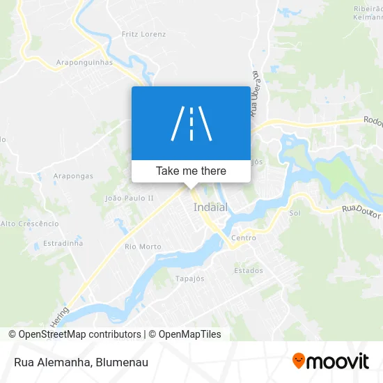 Rua Alemanha map