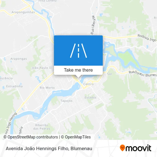 Avenida João Hennings Filho map
