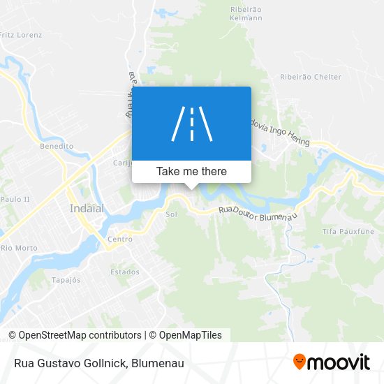 Rua Gustavo Gollnick map