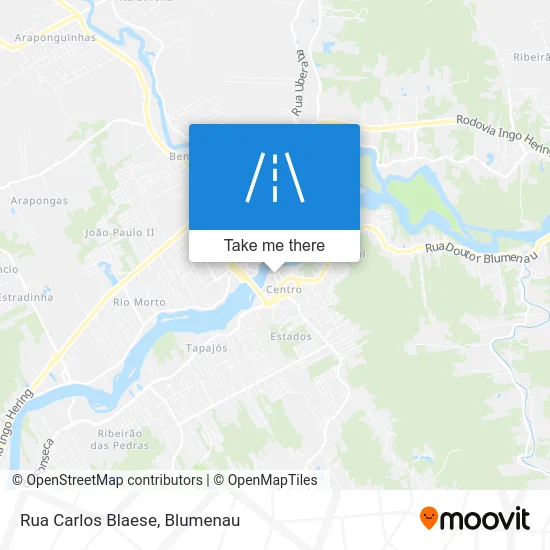 Rua Carlos Blaese map