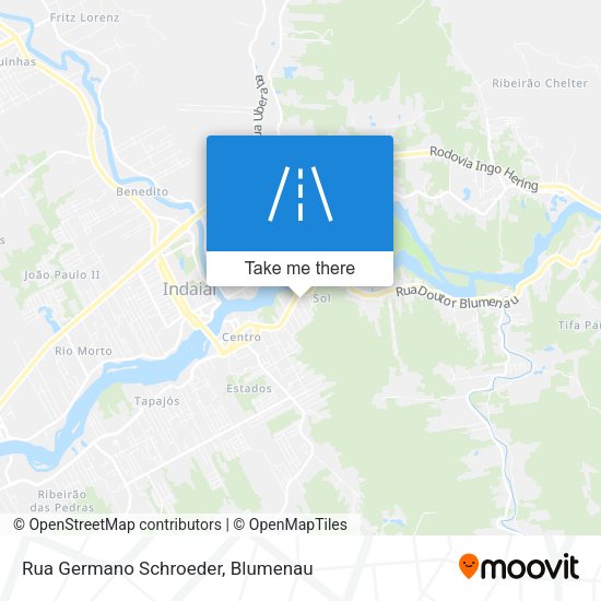 Rua Germano Schroeder map