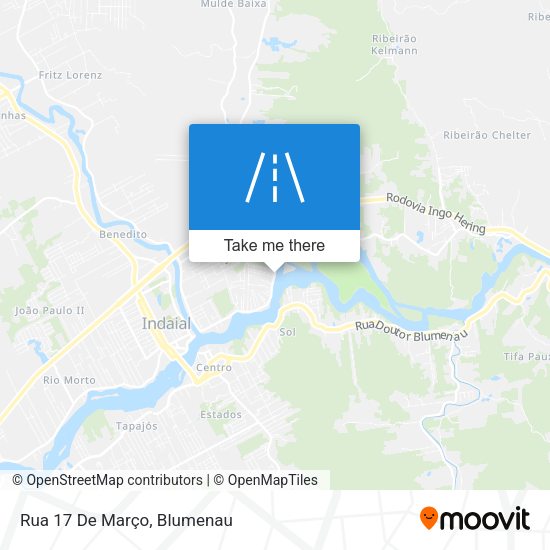 Rua 17 De Março map