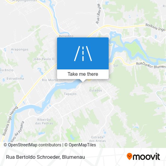 Rua Bertoldo Schroeder map