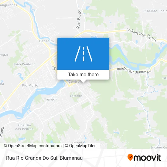 Rua Rio Grande Do Sul map