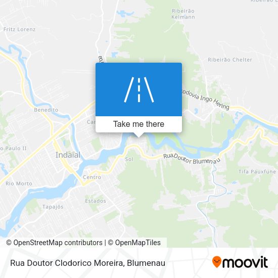 Rua Doutor Clodorico Moreira map