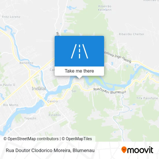 Rua Doutor Clodorico Moreira map