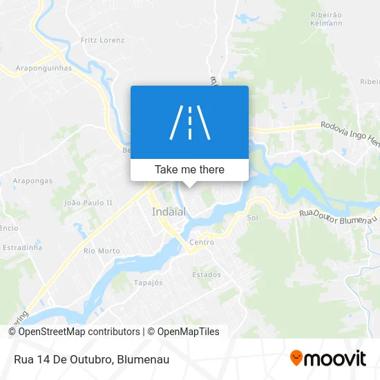 Rua 14 De Outubro map