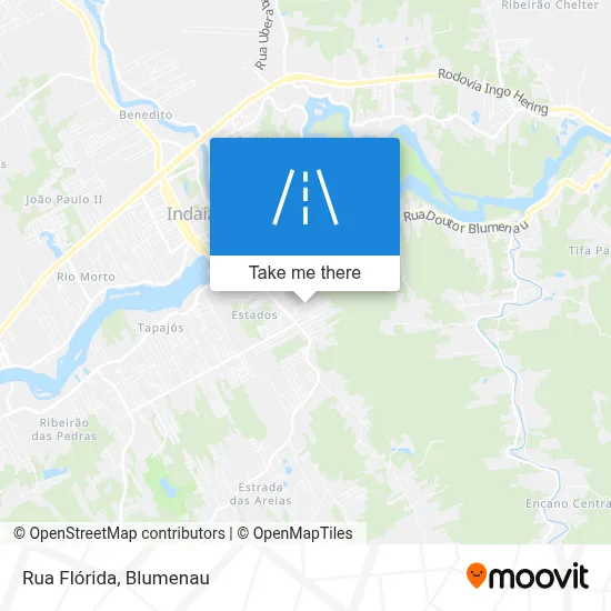 Rua Flórida map