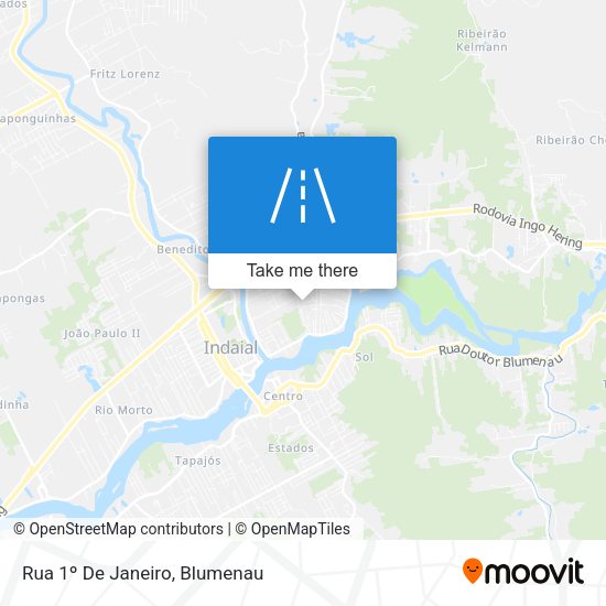 Rua 1º De Janeiro map