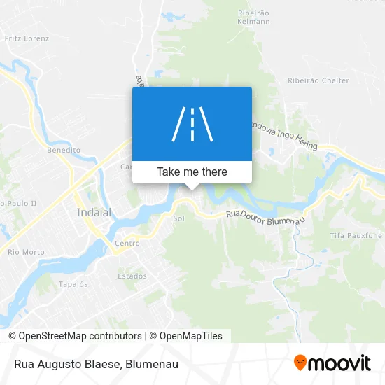 Rua Augusto Blaese map