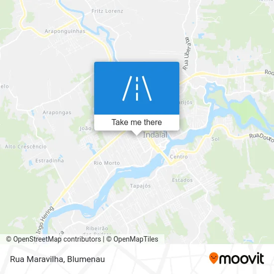 Rua Maravilha map