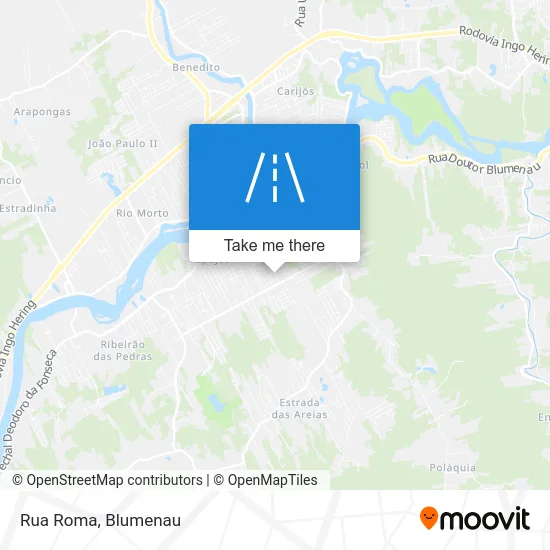 Rua Roma map