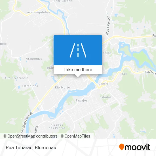 Rua Tubarão map