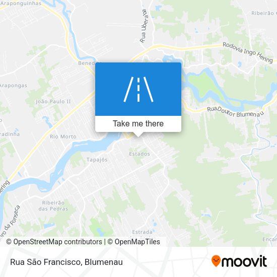 Rua São Francisco map