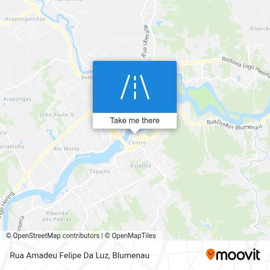 Rua Amadeu Felipe Da Luz map