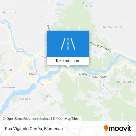 Rua Vigando Corrêa map