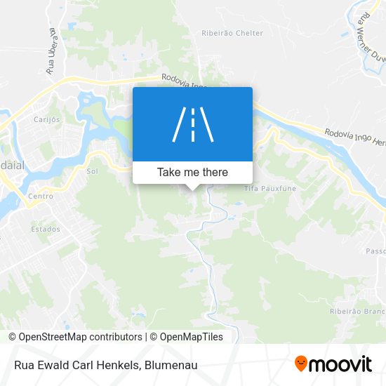 Rua Ewald Carl Henkels map