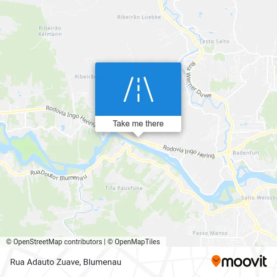Rua Adauto Zuave map