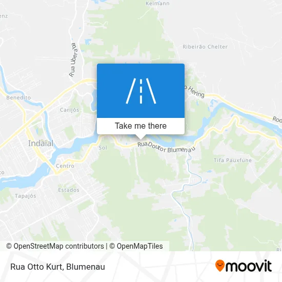 Rua Otto Kurt map