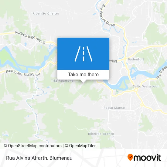 Rua Alvina Alfarth map