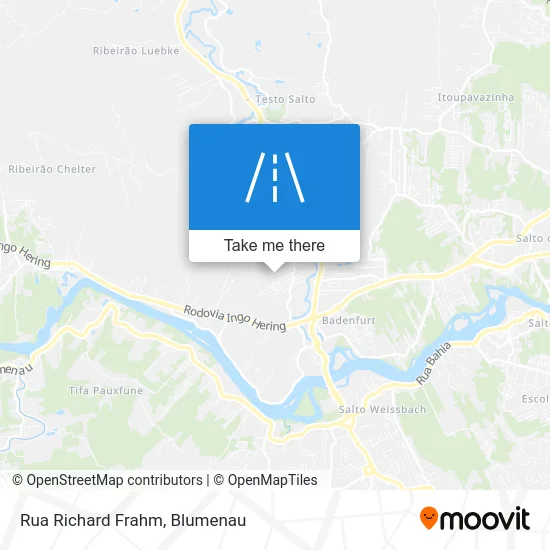Rua Richard Frahm map