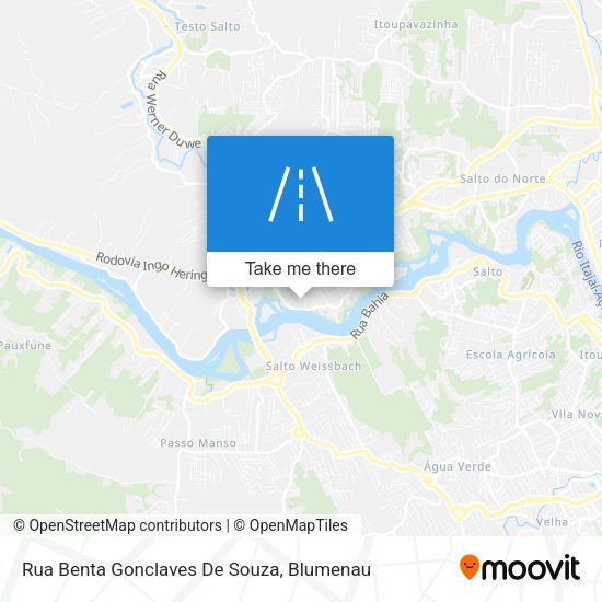 Rua Benta Gonclaves De Souza map