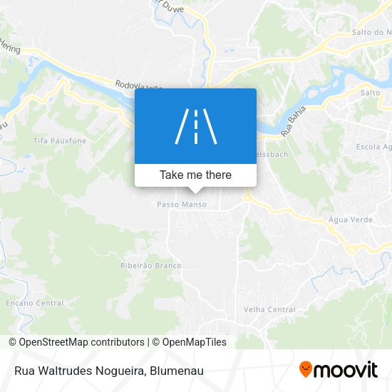 Rua Waltrudes Nogueira map