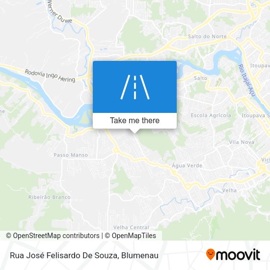 Rua José Felisardo De Souza map