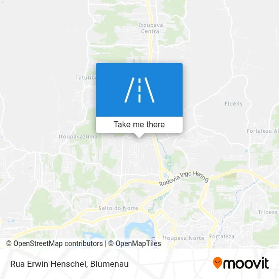 Rua Erwin Henschel map