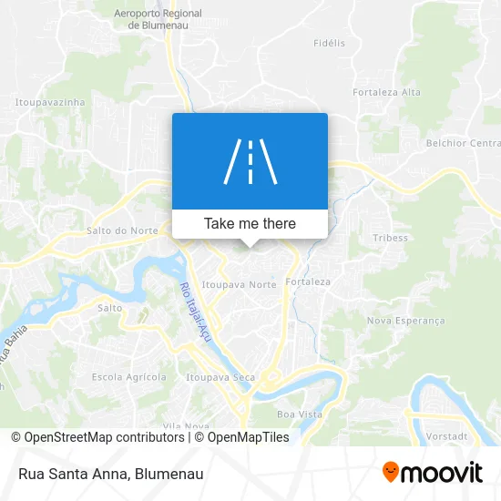 Rua Santa Anna map