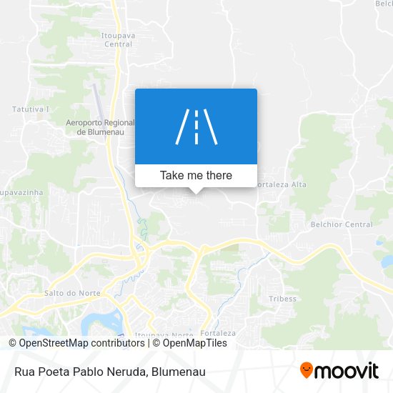 Rua Poeta Pablo Neruda map