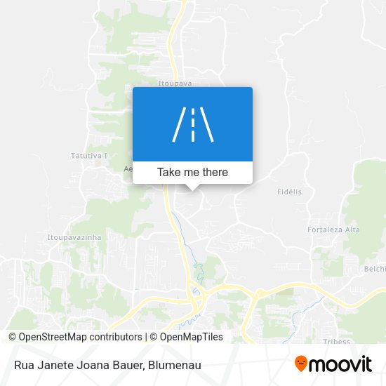 Rua Janete Joana Bauer map