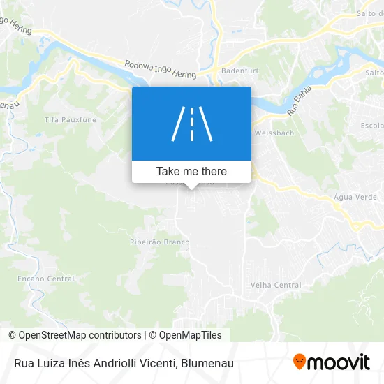 Rua Luiza Inês Andriolli Vicenti map