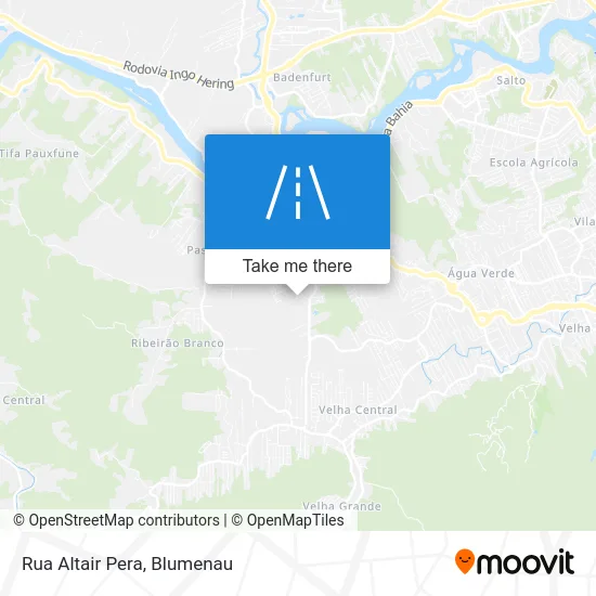 Rua Altair Pera map
